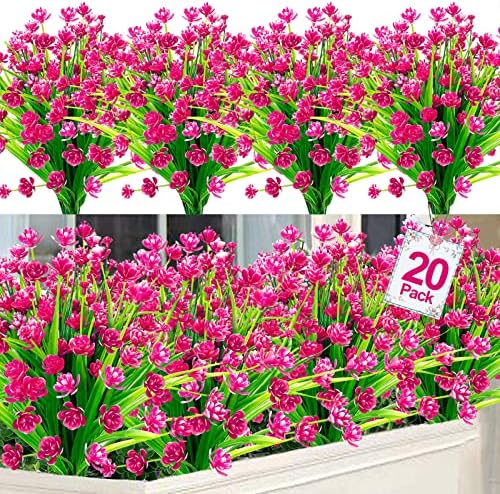 TURNMEON artificial flowers outdoor