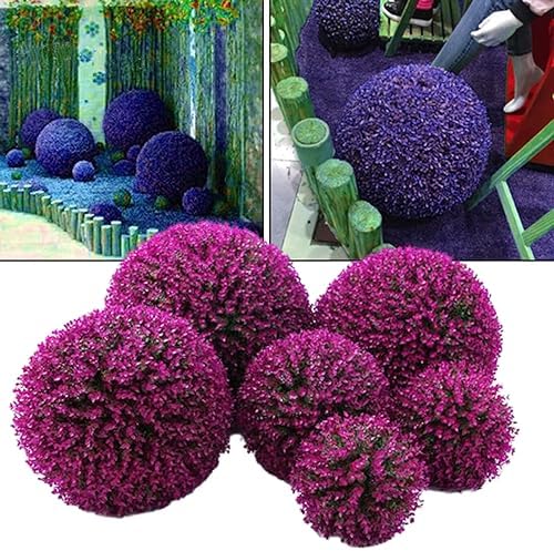 AltSuceSer Purple artificial topiary ball