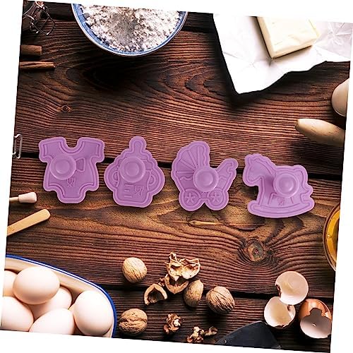 SHOWERORO 3D Cartoon Biscuit Molds Set