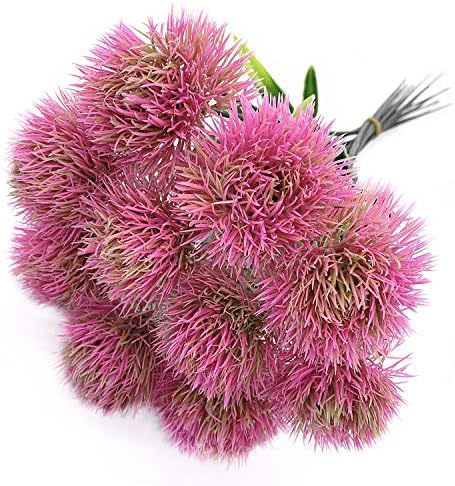 CATTREE Artificial Dandelion Flower Plant 10_PACK