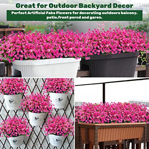 20-Piece Multipurpose Artificial Flowers